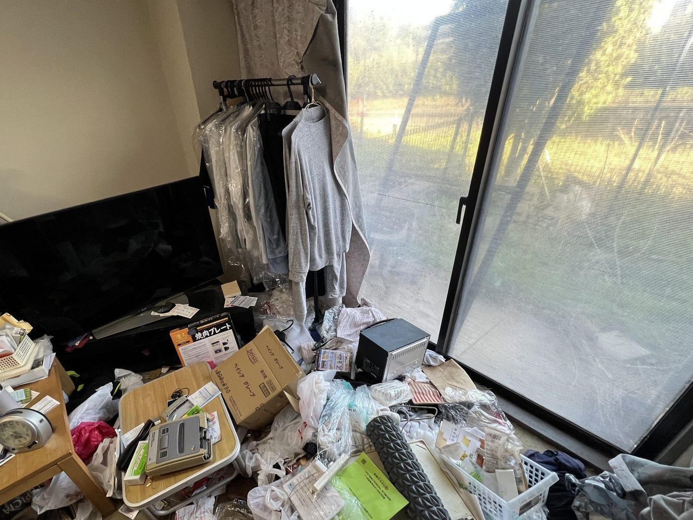 工事前・洋室（庭に面した部屋）