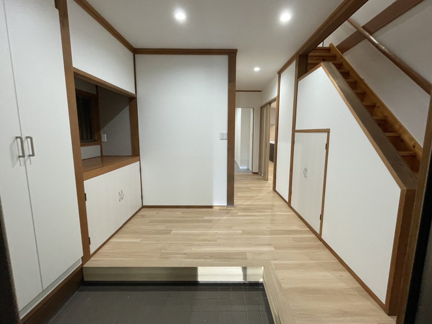 工事後・玄関ホール