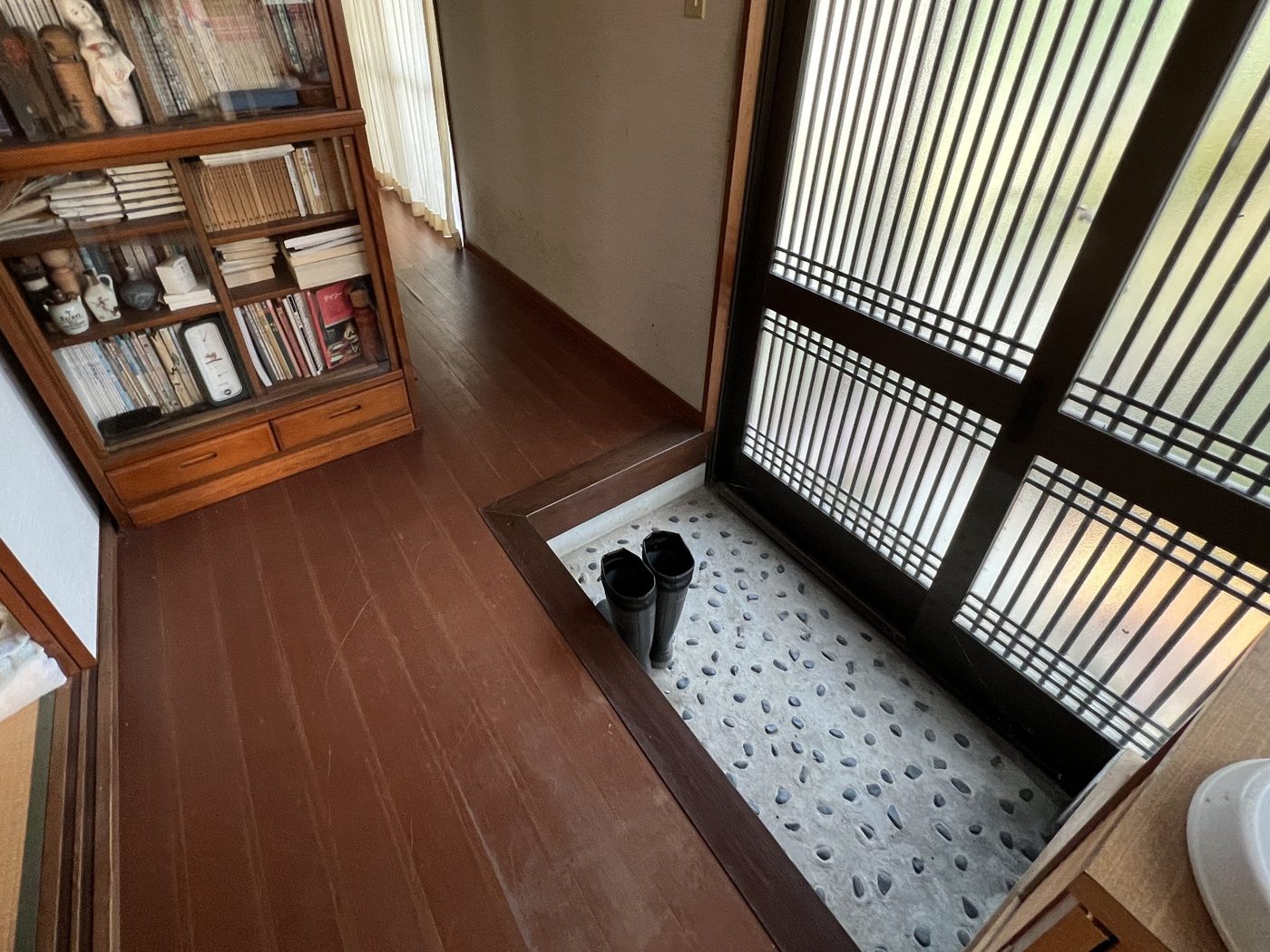 工事前・玄関