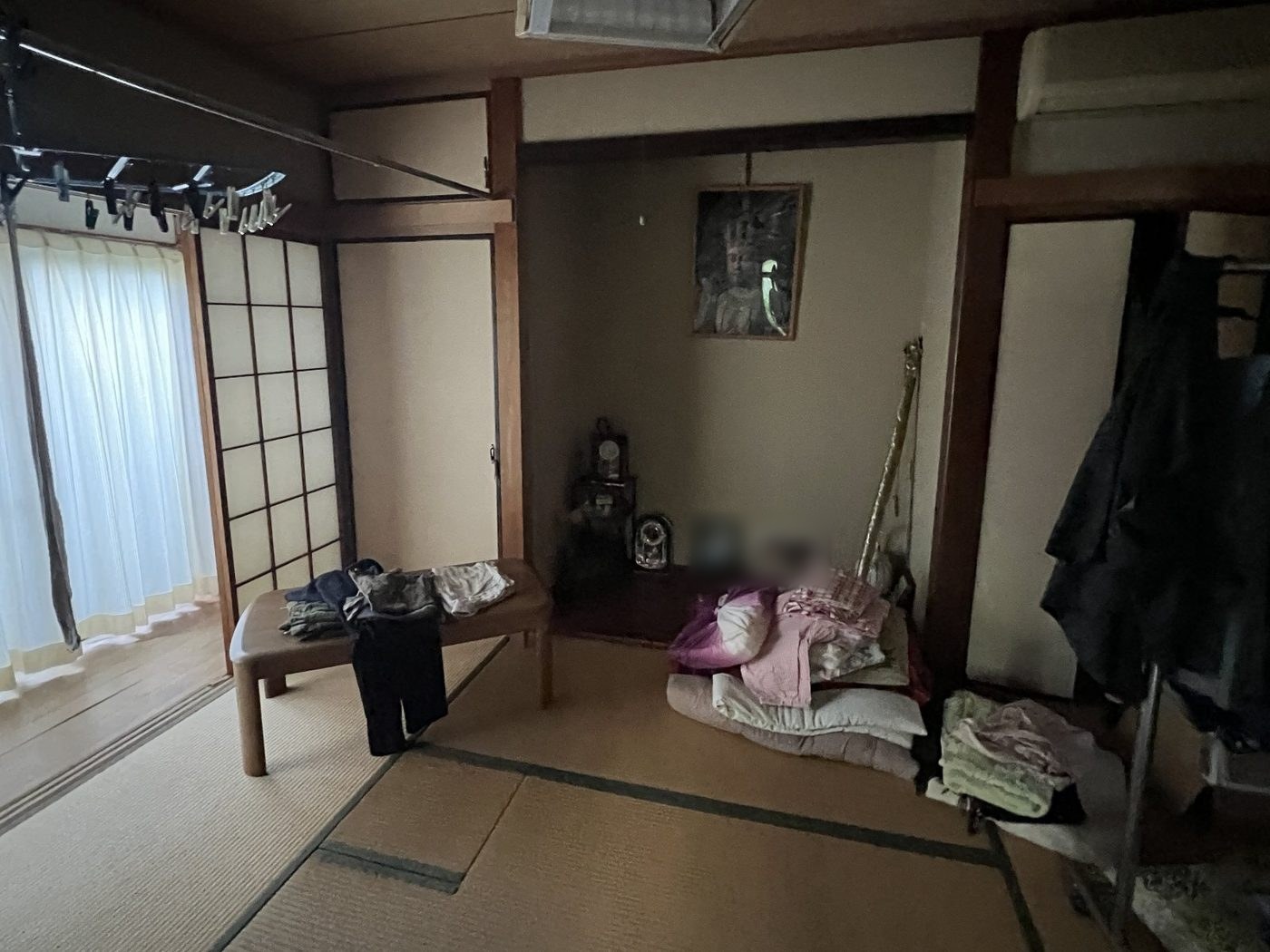 工事前・和室（床の間）